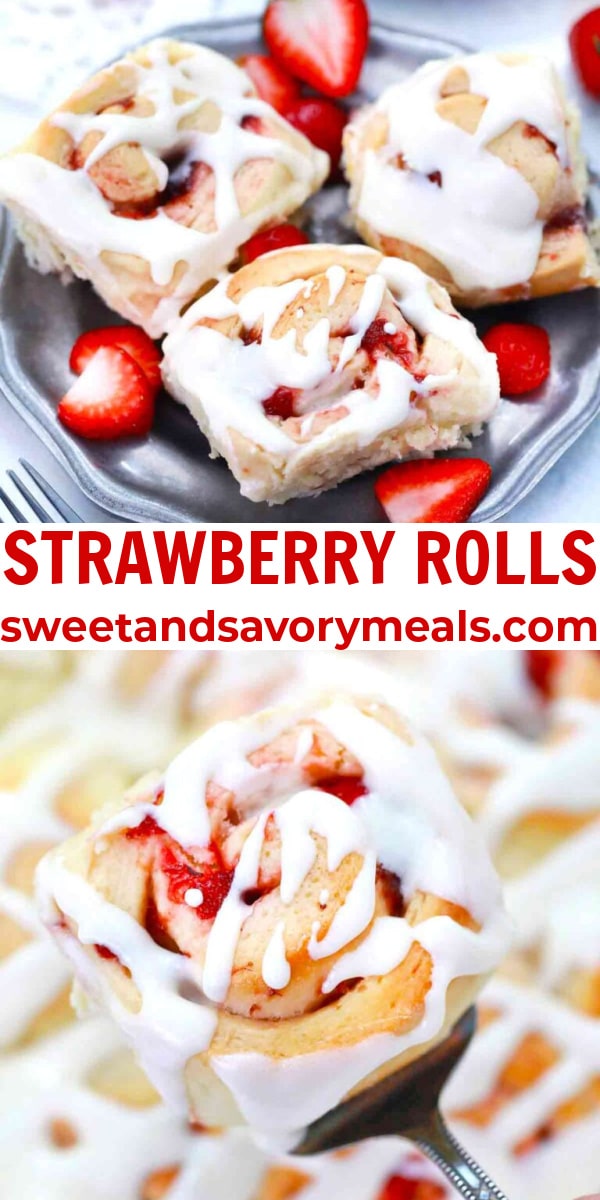 easy strawberry rolls pin