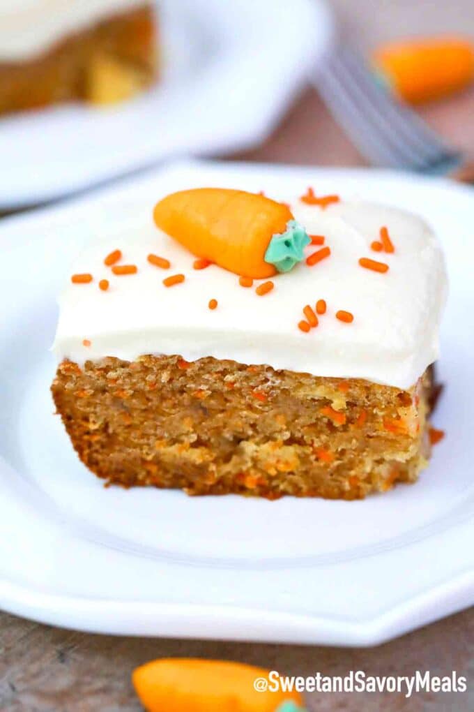 carrot cake bars with cream cheese frosting