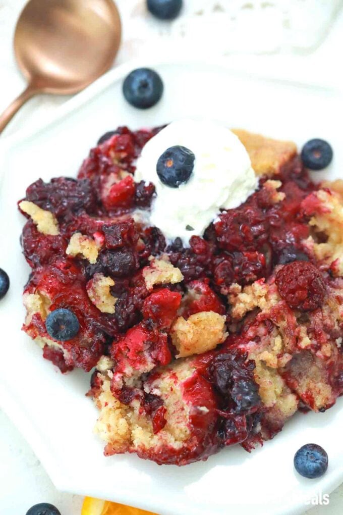 instant pot berry cobbler