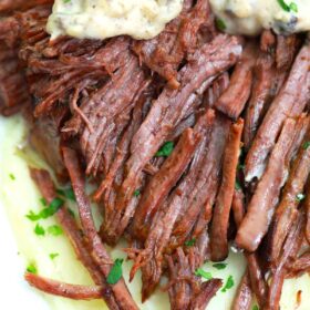 Swedish pot roast with gravy