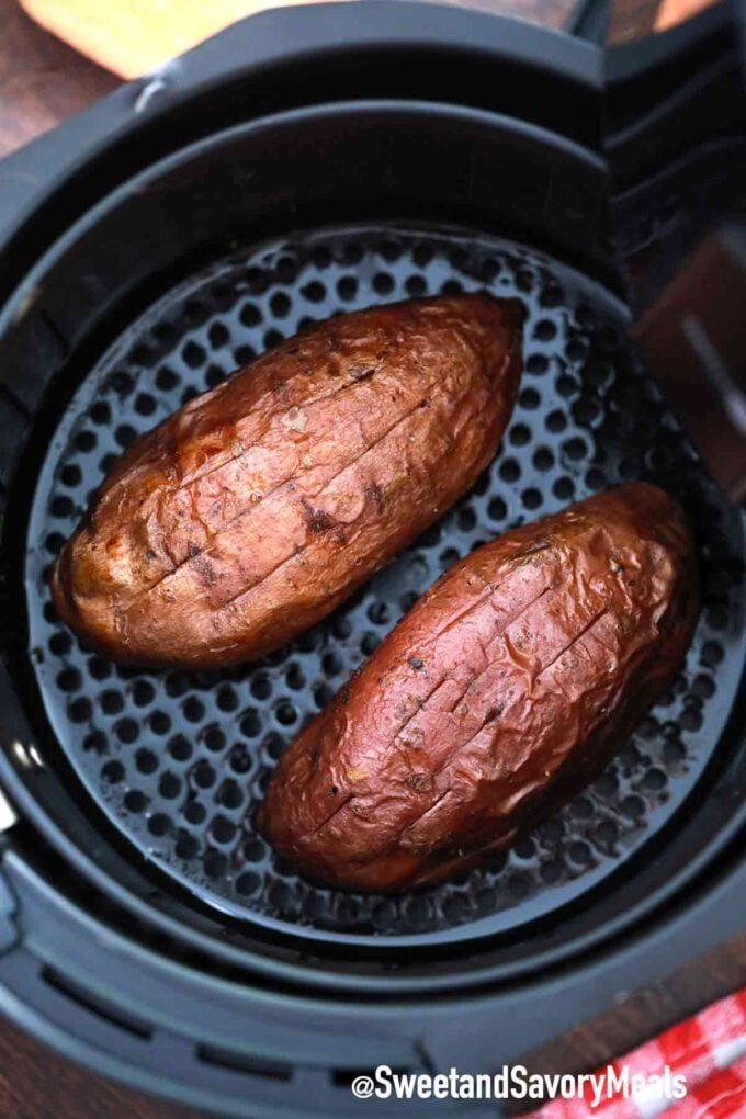 air fryer sweet potatoes