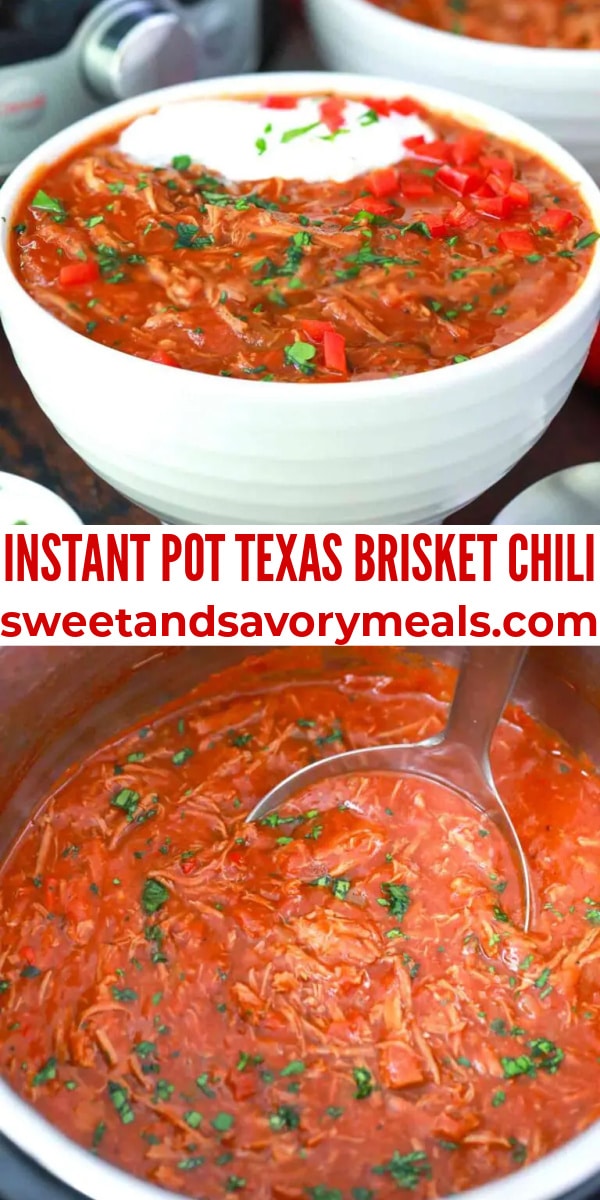 easy instant pot texas brisket chili pin