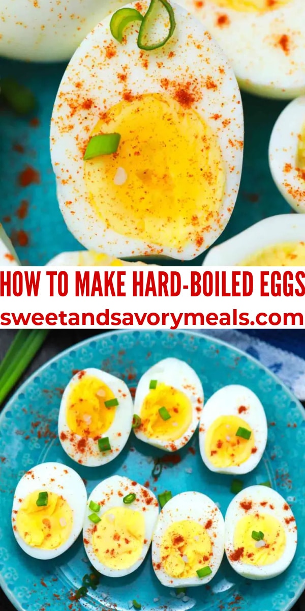 how to make easy hard boiled eggs pin