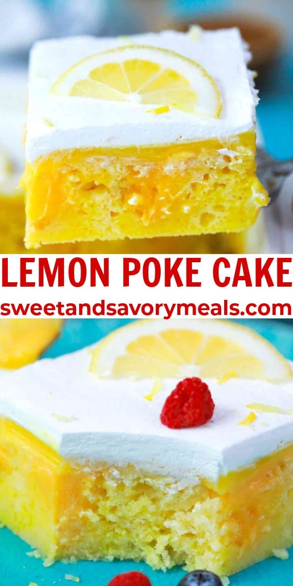 easy lemon poke cake pin