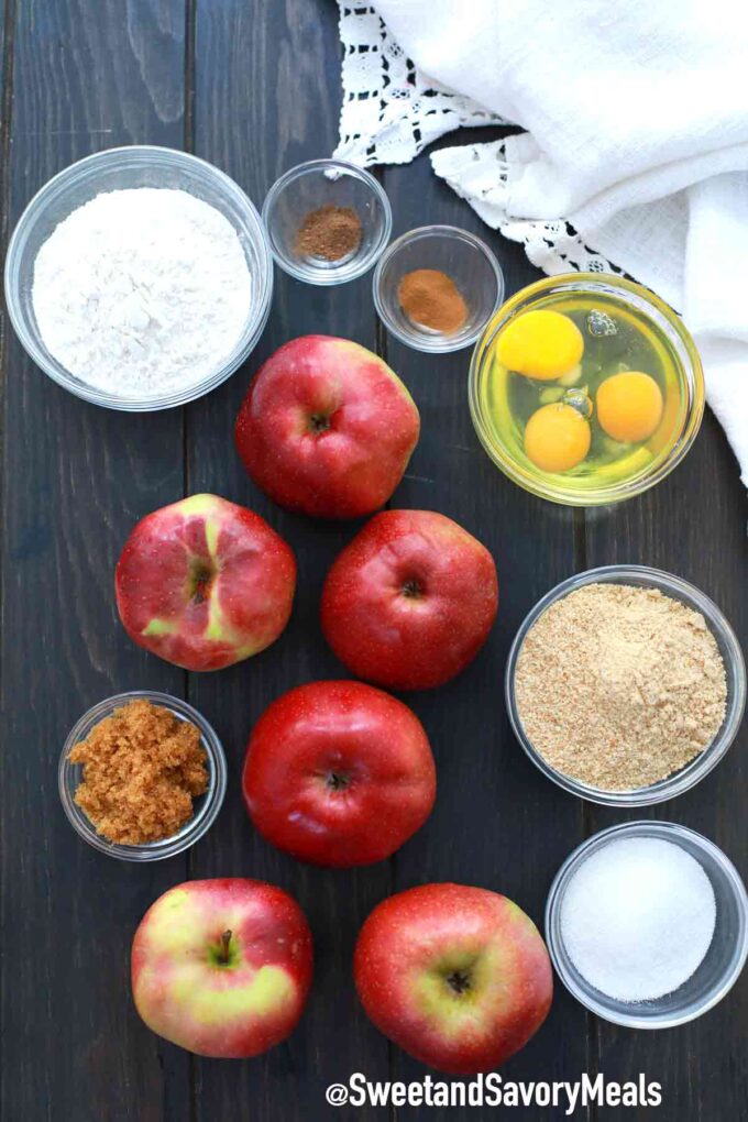 air fryer apples fries ingredients