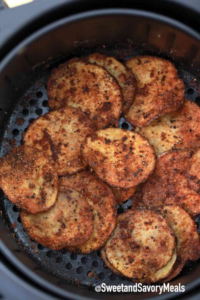 air fryer potato chips