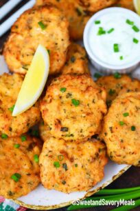 Air Fryer Salmon Cakes [Video] - Sweet and Savory Meals