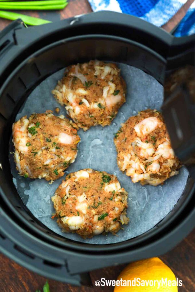 air fryer shrimp cakes