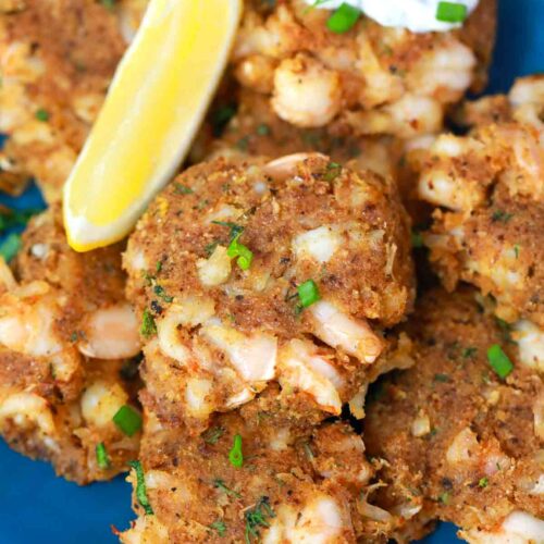 Haddock & Shrimp Cakes with Basil Mayonnaise Recipe