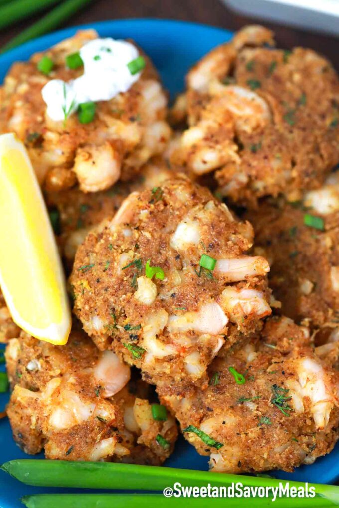 crispy shrimp cakes