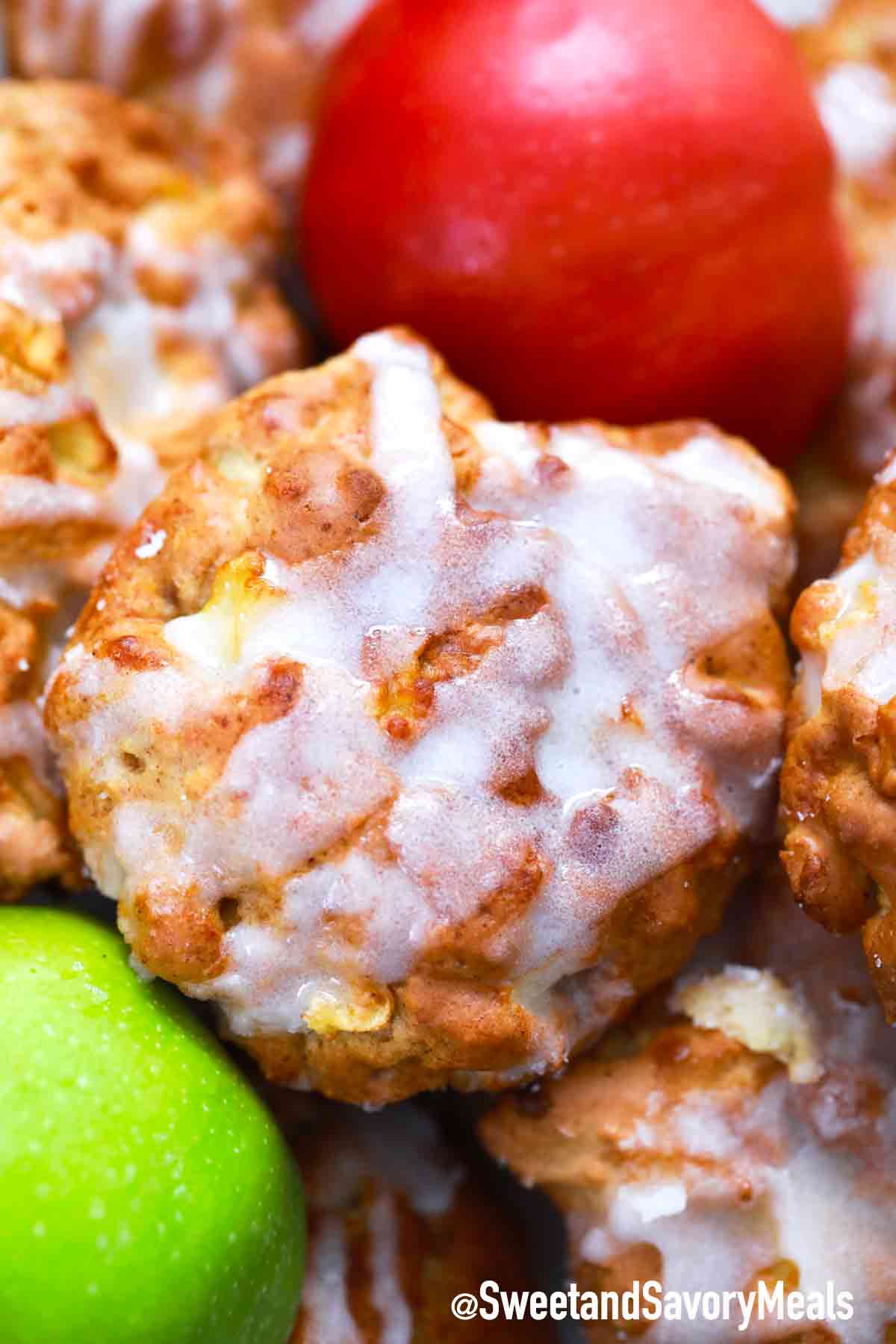 Air Fryer Apple Fritters [Video] - Sweet and Savory Meals