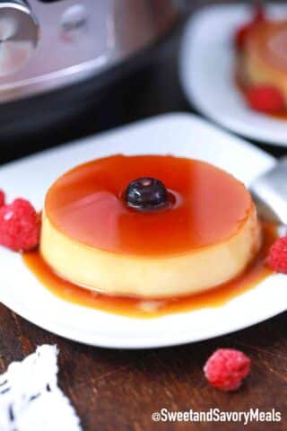 instant pot flan