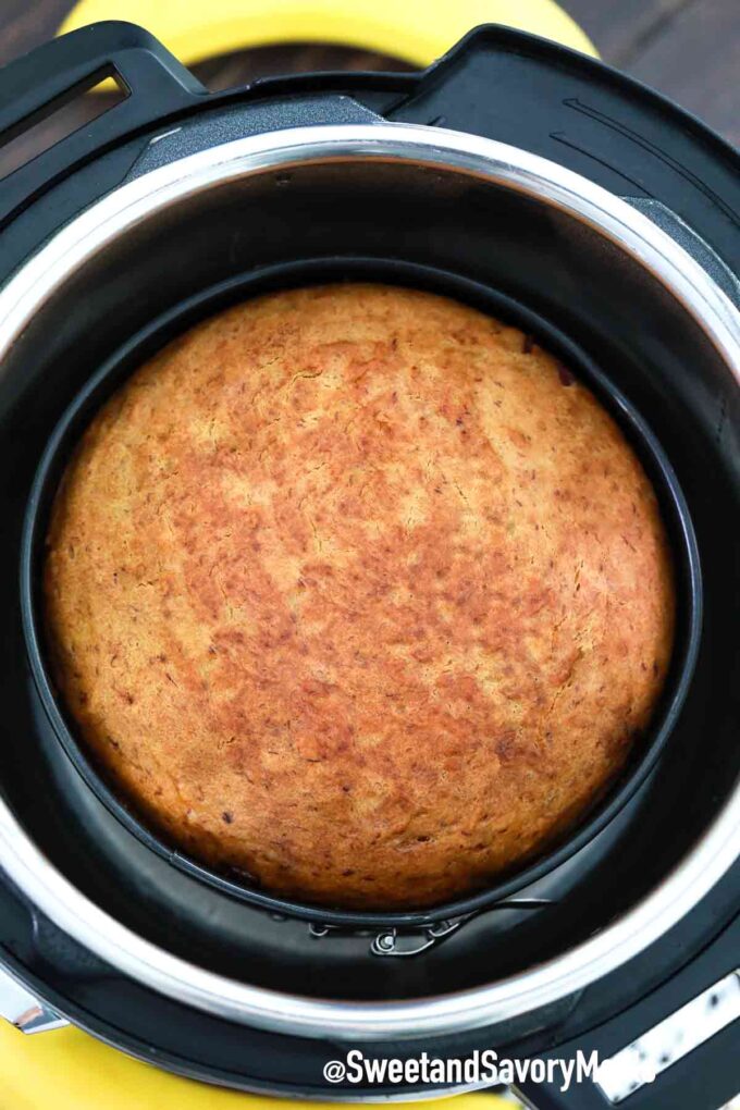 instant pot peanut butter banana bread