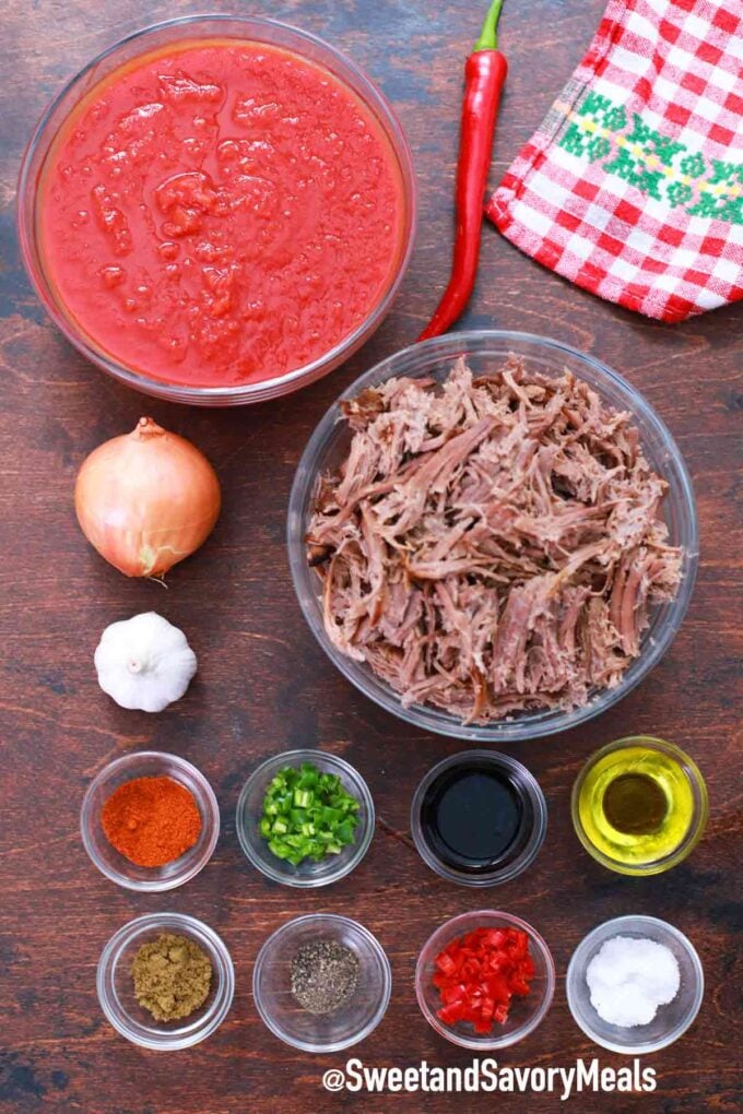 instant pot texas brisket chili ingredients