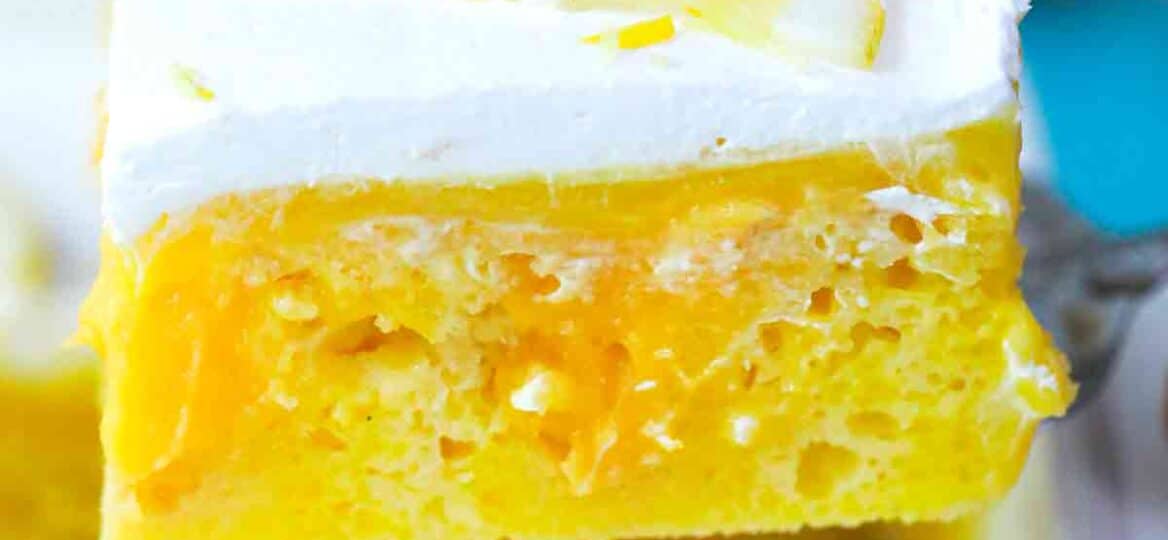 lemon poke cake