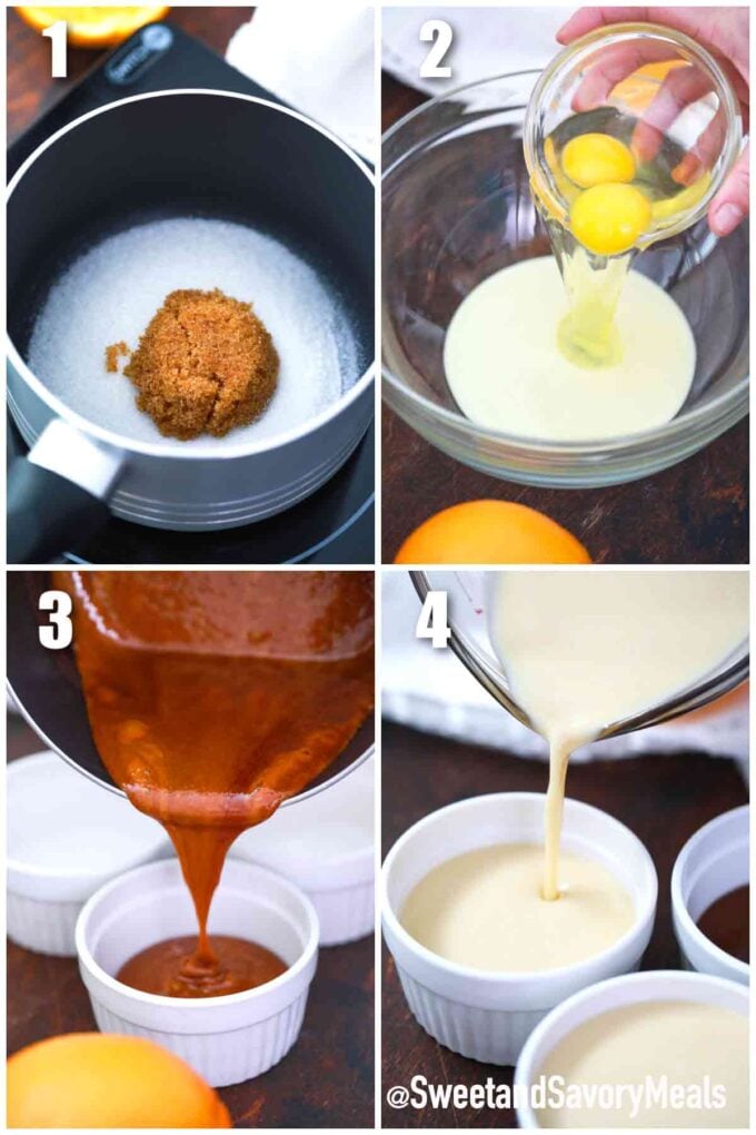 steps how to make instant pot flan