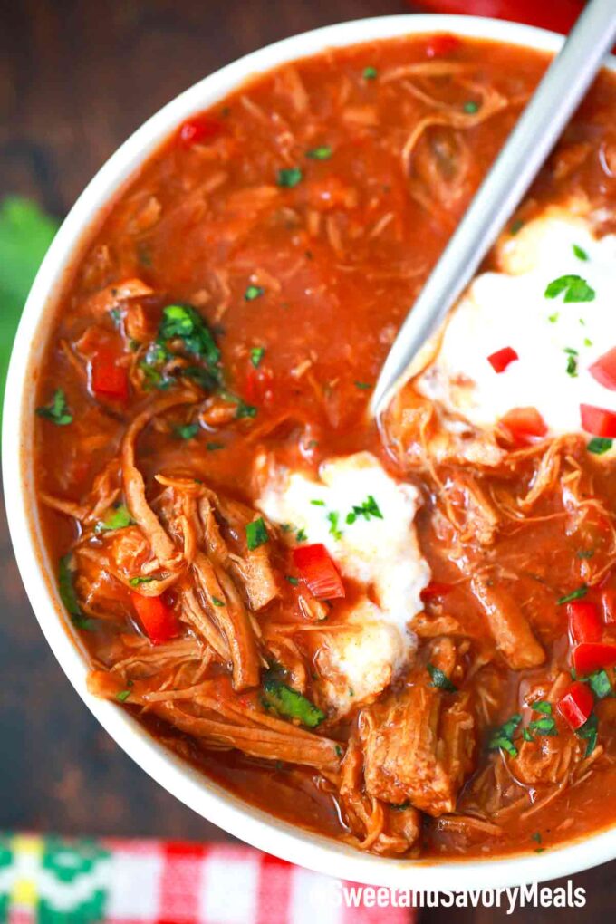 pressure cooker texas brisket chilliinstant pot texas brisket chilliinstant pot texas brisket chili in a bowl