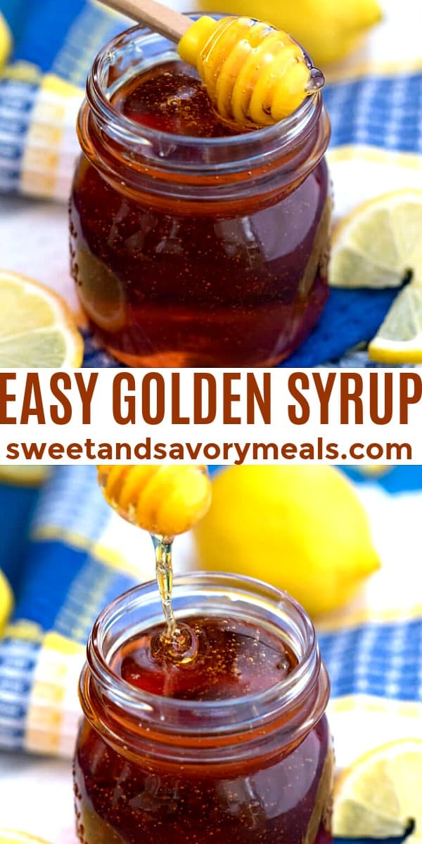 Easy Homemade Golden Syrup Recipe - Sweet Mouth Joy