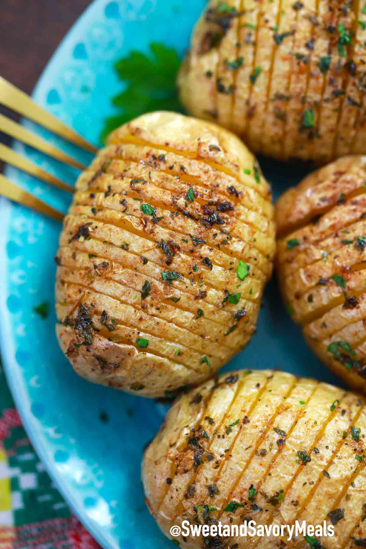Air Fryer Hasselback Potatoes [Video] Sweet and Savory Meals