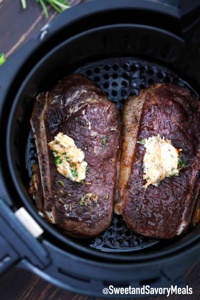 Air Fryer Ribeye Steak Video Sweet And Savory Meals