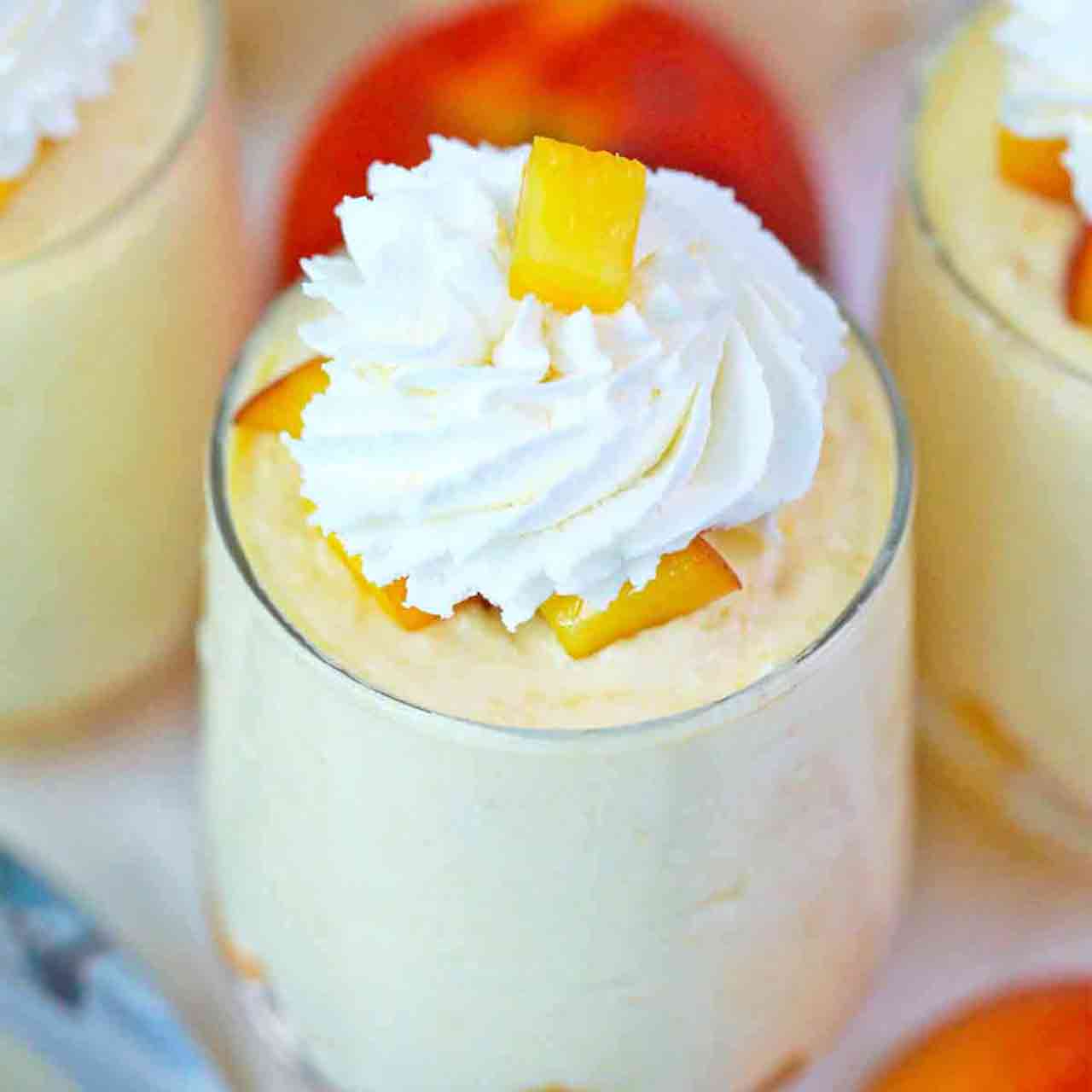 Peach Mousse Recipe - Sweet and Savory Meals