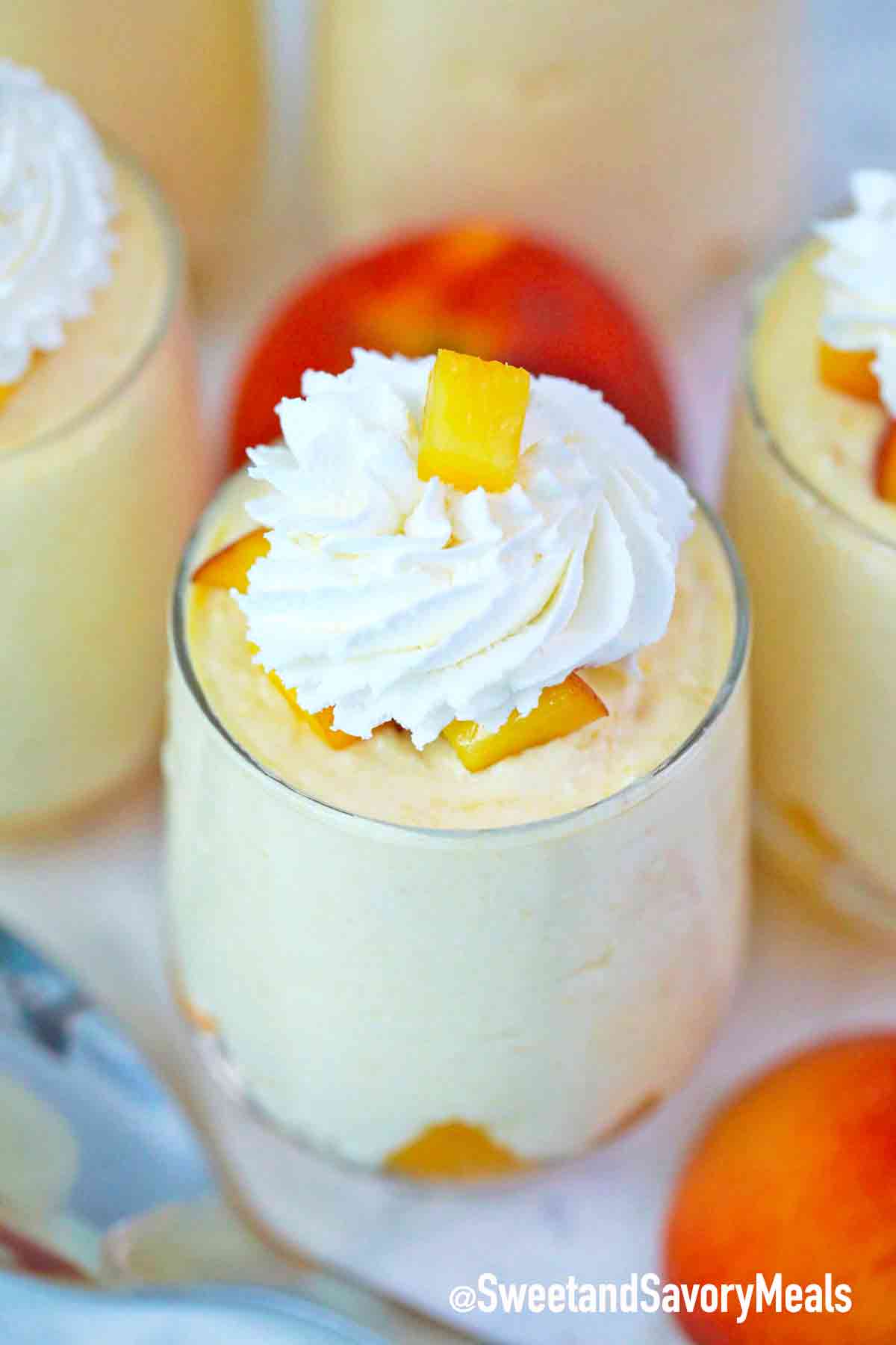 Peach Mousse Recipe - Sweet and Savory Meals