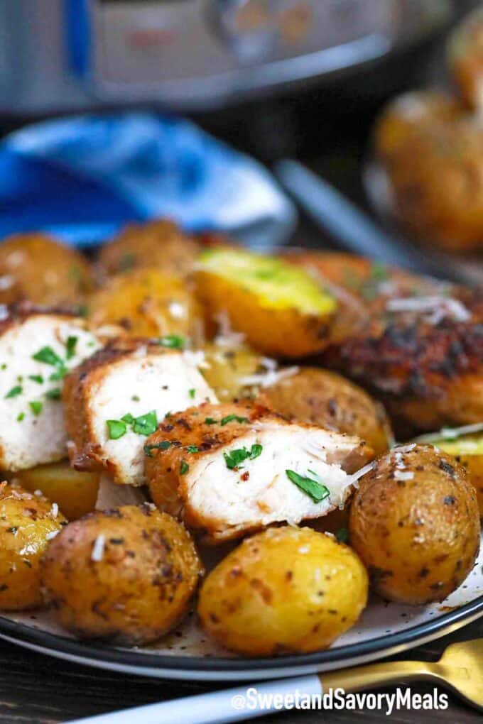 Chicken and russet 2025 potatoes instant pot