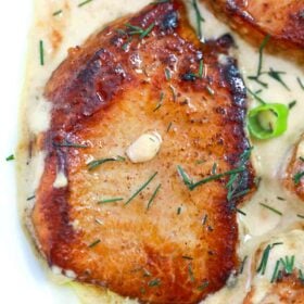 instant pot ranch pork chops in sauce