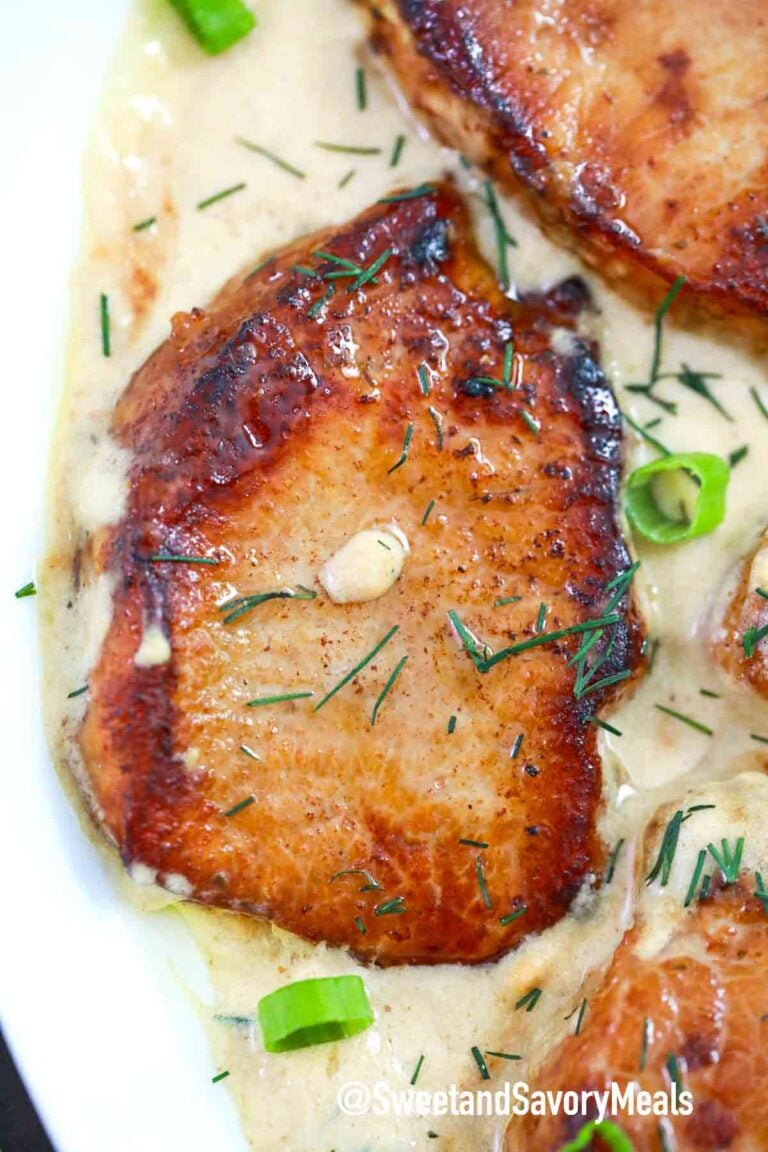 instant pot ranch pork chops in sauce