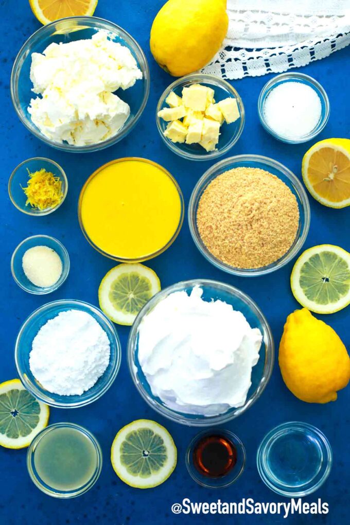 lemon mousse ingredients