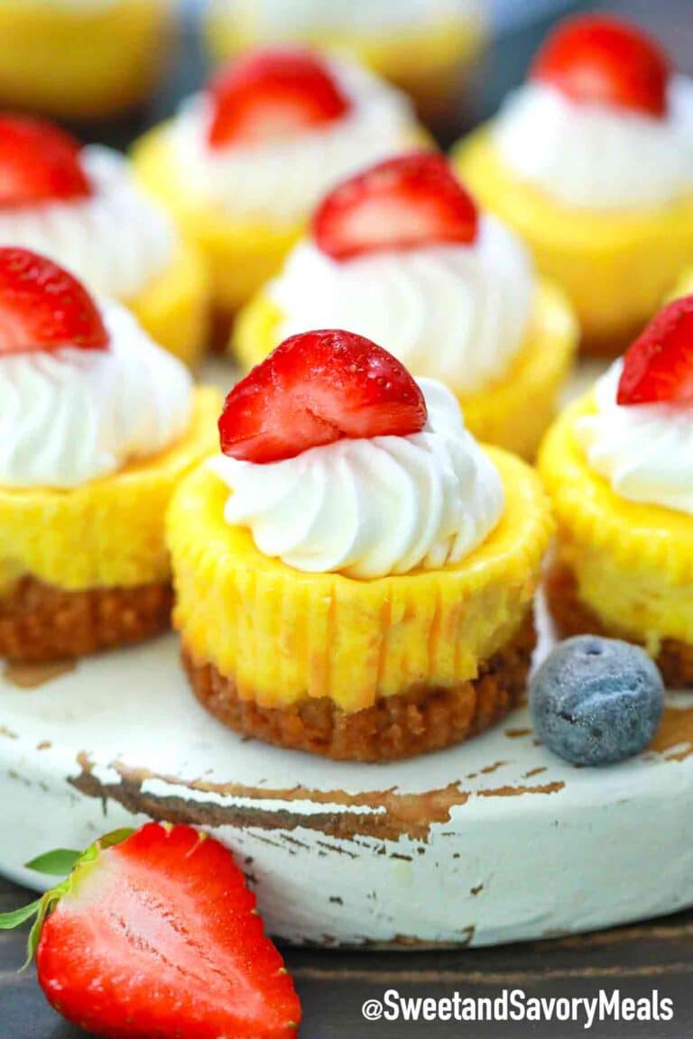 mini cheesecakes