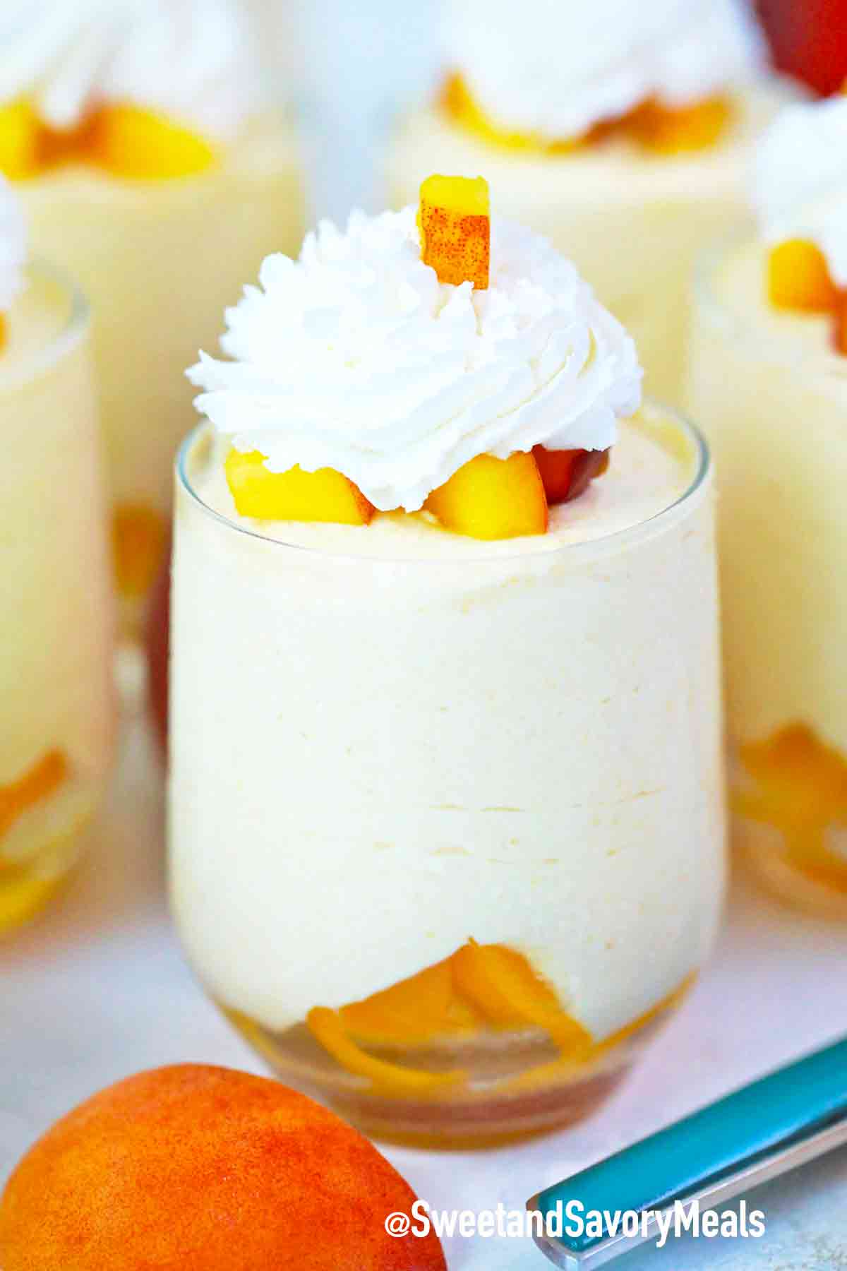 Peach Mousse Recipe - Sweet and Savory Meals