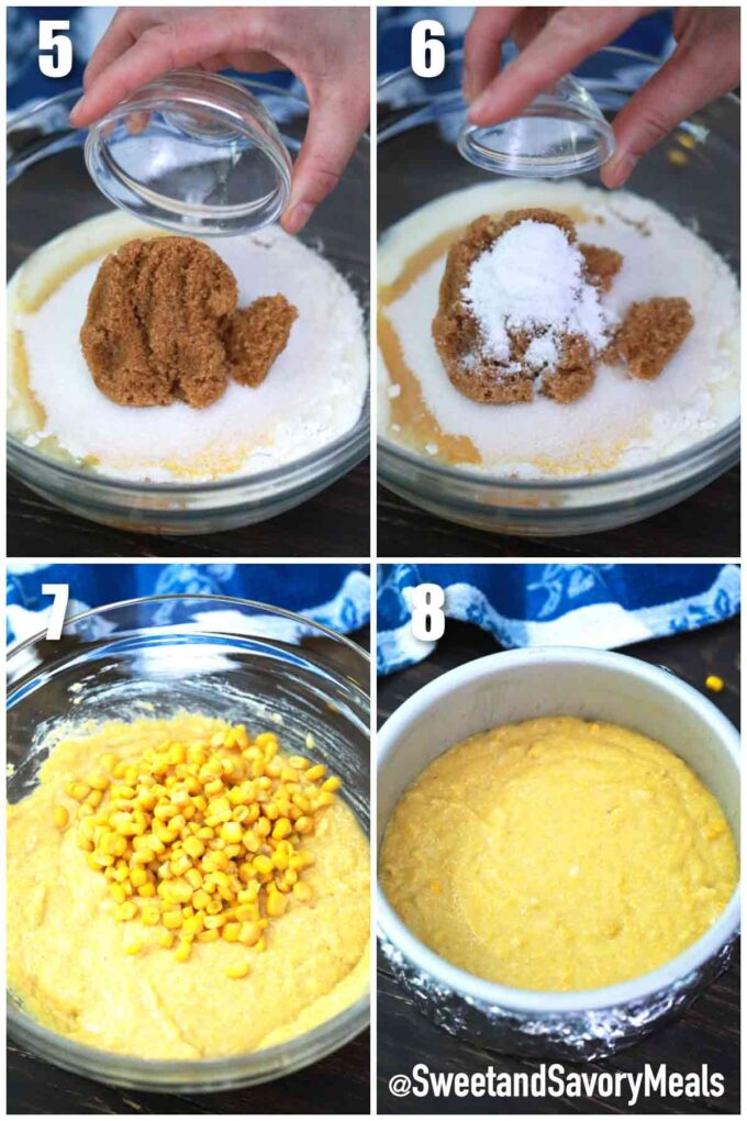 steps how to make pressure cooker cornbread