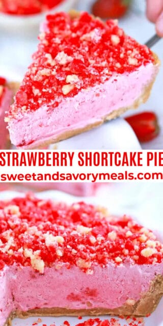 Strawberry Shortcake Pie [Video] - Sweet and Savory Meals