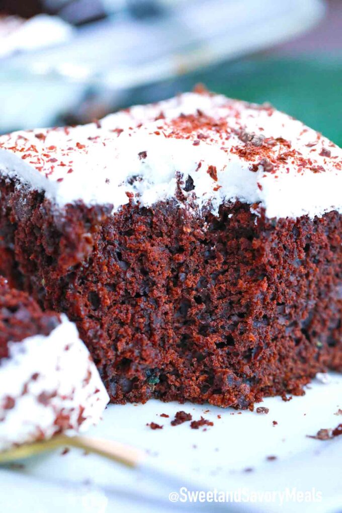 bite into chocolate zucchini cake