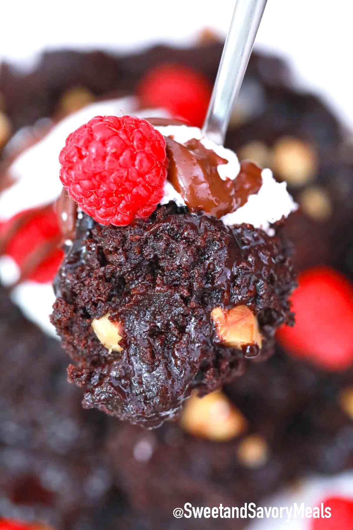 Fudgy Slow Cooker Chocolate Cake Sweet and Savory Meals