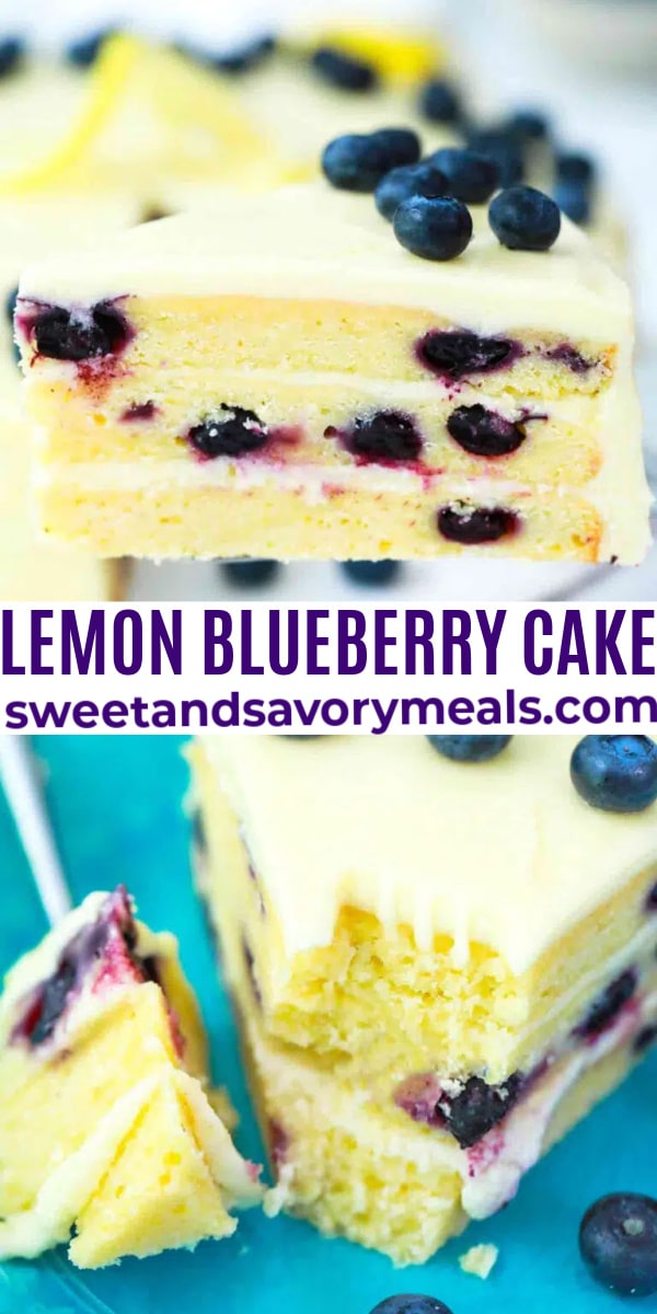 easy lemon blueberry cake pin