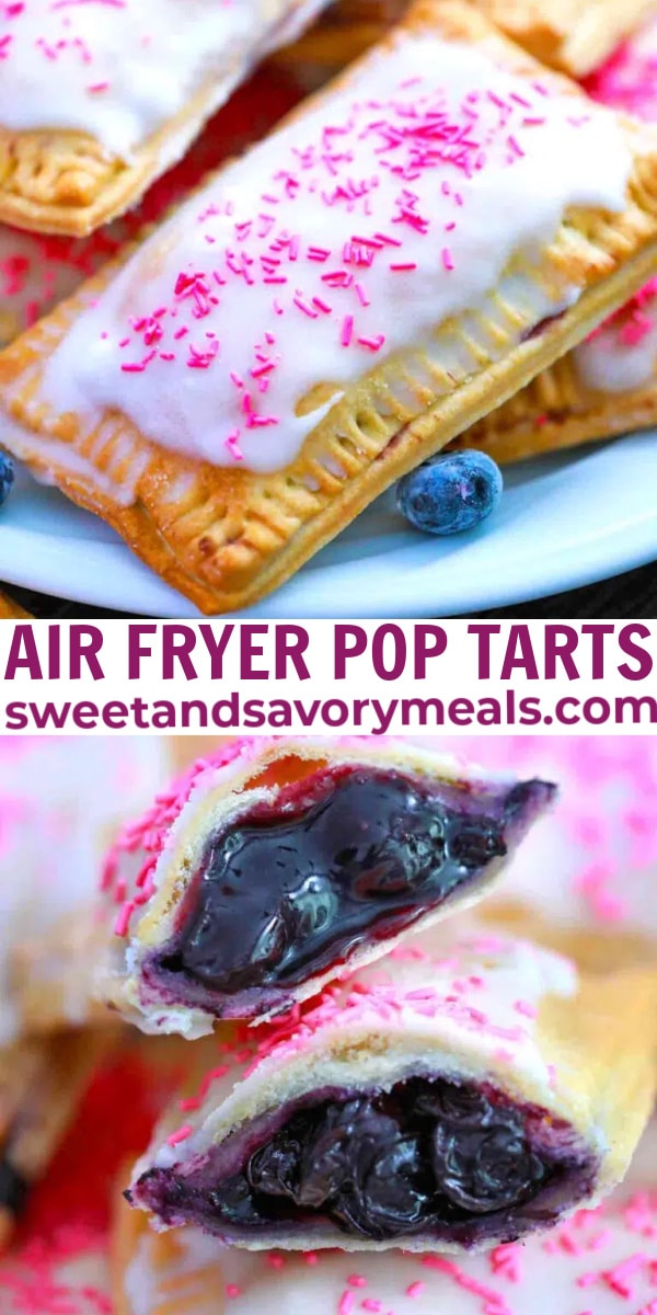 easy air fryer pop tarts pin