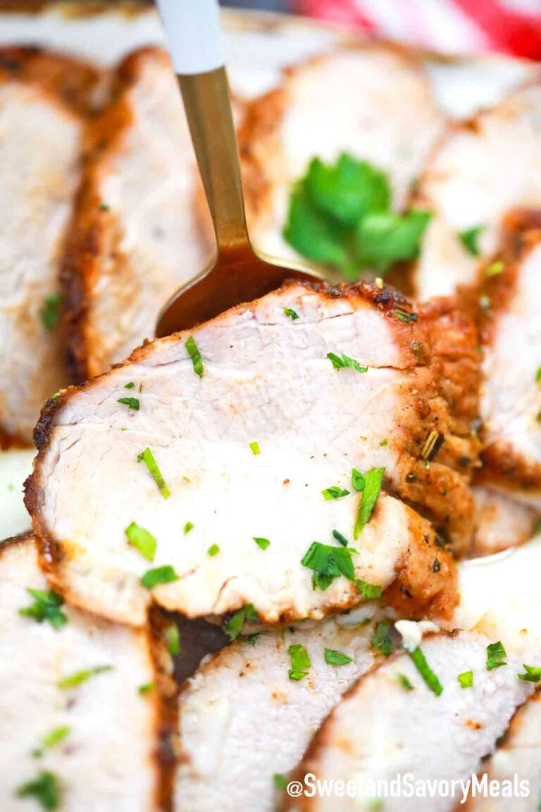 Juicy Air Fryer Pork Tenderloin Recipe [Video] Sweet and Savory Meals