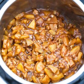 instant pot apple crisp