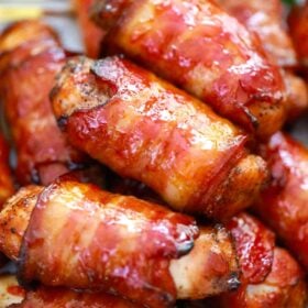 bacon wrapped chicken tenders