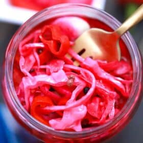 pickled red cabbage