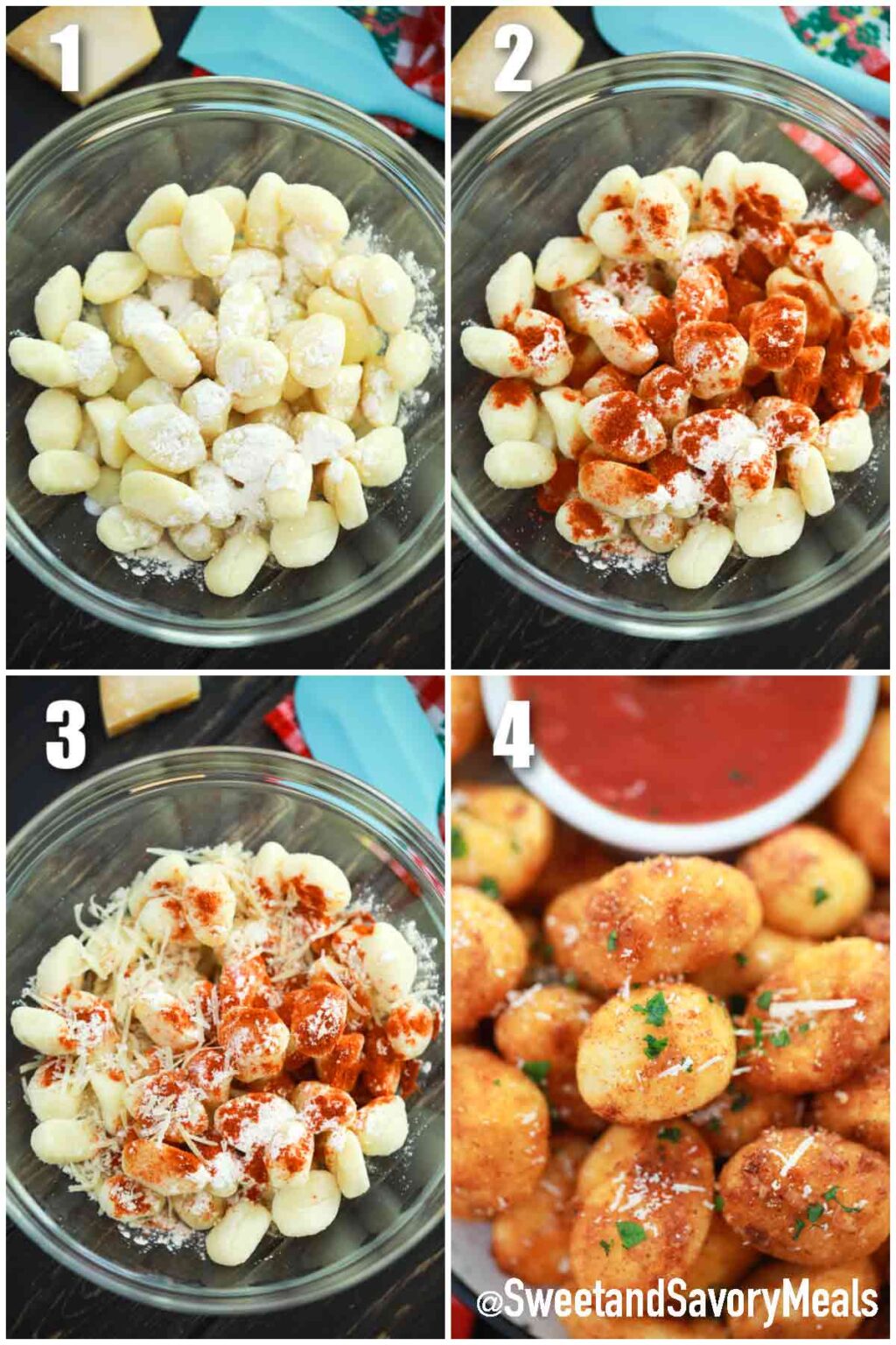 Crispy Air Fryer Gnocchi S&SM