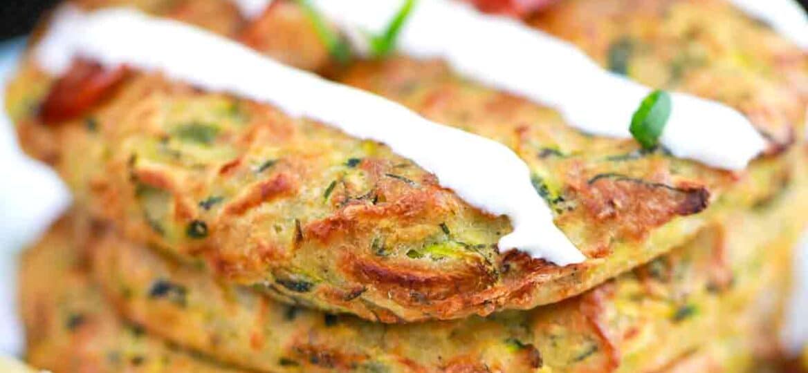 crispy zucchini fritters