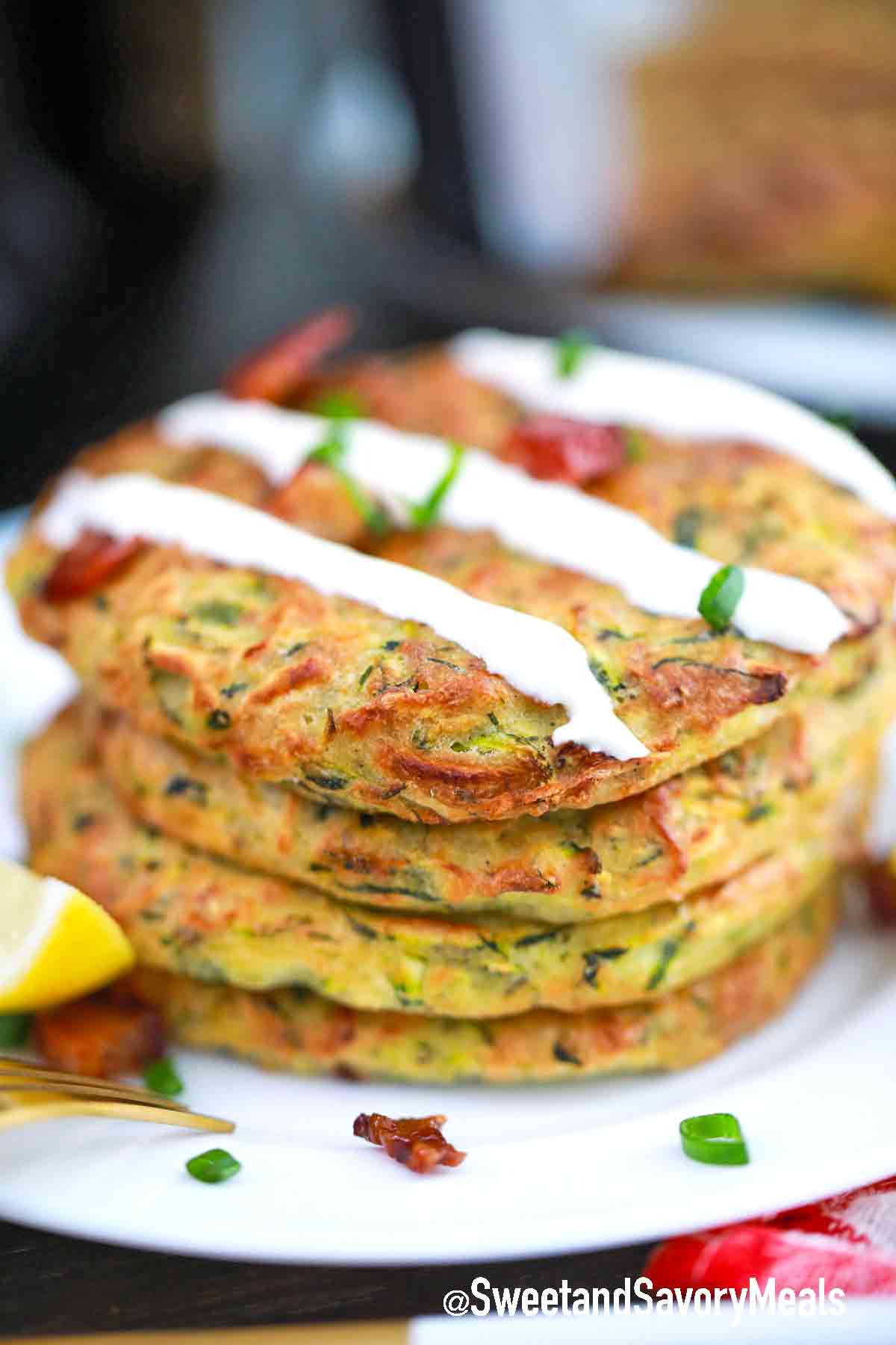 crispy zucchini fritters