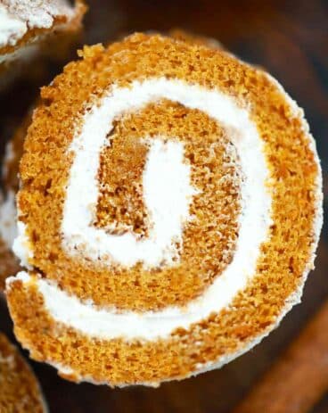 Pumpkin Roll with Cream Cheese Frosting