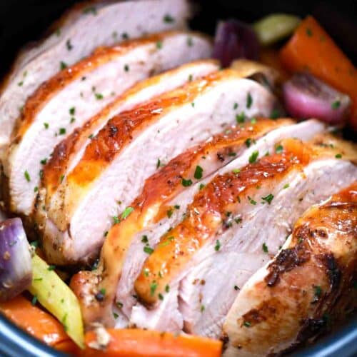 Slow Cooker Turkey Breast [Video] Sweet and Savory Meals