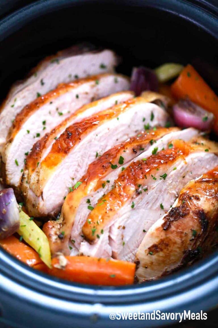 Slow Cooker Turkey Breast [Video] - Sweet and Savory Meals