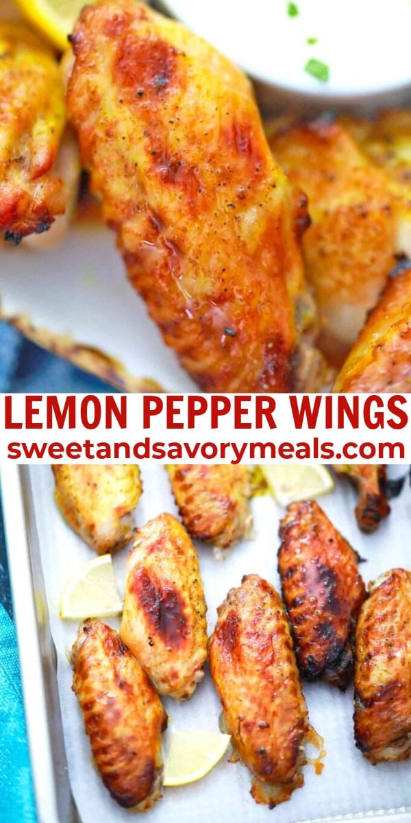 easy lemon pepper wings pin