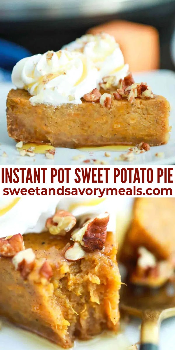 Instant pot sweet potato pie new arrivals